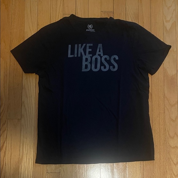 Express Black Graphic Men's T-Shirt - Picture 1 of 1